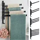 Rack Bath Towel Holder Racks Rotating Towel Rack Towel Hanger Bar Rails Rack