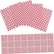 iplusmile 100pcs Greaseproof Food Wrapping Paper Oil Water Resistant Baking Sheets for Sandwiches Burgers Treats Foodgrade Paper for Picnics Outdoor Dining Versatile Food Liners
