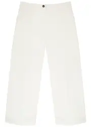 Marina Rinaldi Ermes Wide-leg Stretch-jersey Trousers - White - 21 (UK16 / XL) 21 (UK16 / XL)
