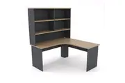 OL AltoSystem Melamine Board Corner Desk with Hutch