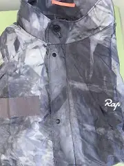 Rapha Pro Team Outskirts Tie Dye Wind Jacket BLK Size XLG