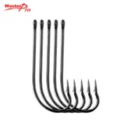 100 x 8# Chemically Sharpened O'Shaughnessy Fishing Hooks, Fishing Tackle