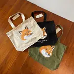 𝐅𝐚𝐚𝐚𝐭𝐨𝐮𝐨𝐮 𝐬𝐞𝐥𝐞𝐜𝐭🔖 MAISON KITSUNE - FOX PATCH TOTE BAG 🦊 托特包