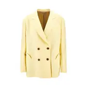 [BLAZE] BLAZE 'Nightbreak' oversized double-breasted jacket Woman II II Yellow
