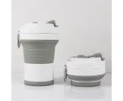Silicone folding Coffee cups convenient sports travel retractable cups office leisure portable cups water cups customization