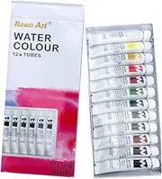 Watercolour Paint Set, 12 x 12ml Tubes, Quality Paint for Artist/Starter Pack