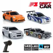 1/43 2.4G Mini RC Car 4WD Radio Remote Control Drift Cars Model High Speed Toy