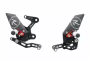 Lightech R Kawasaki Ninja 400 Standard Reverse Rear Sets Rearsets Foot Pegs