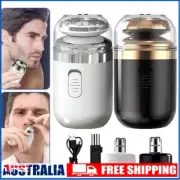 2 in1 Mini Capsule Shaver Washable Portable Electric Beard Razor Electric Shaver