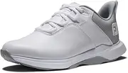 [FootJoy] Women's Prolite Golf Shoe, White/Light Grey, 5
