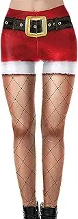 [Generic] Funny Printed Leggings Christmas, Costume Tights With Prints, Machine Washable Christmas Costume For Friends, Sister, Daughter, Mother