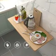 Wall-Mounted Drop-Leaf Table, Folding Kitchen & Dining Table Desk, High Density Board Children Table,Home Office Table Desk Workstation Computer Desk,Trestle Desk