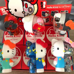 【撒旦玩具 SatanToys】預購 Lam Toys x Hello Kitty  凱蒂貓 半剖系列 盲盒 盒抽 機械