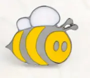 Animals - Bee enamel pin - Australian stock Free AU Postage
