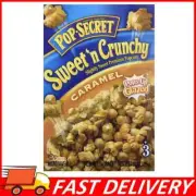 Pop-Secret Sweet N Crunchy Caramel Popcorn Flavor Microwave 3 Bag Count/Box