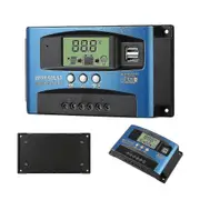 Solar Controllers Mppt 100a 80a 60a 50a 40a 30a Dual Usb Lcd Display 12v 24v - XC