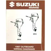 Suzuki Outboard Marine 1997 Wiring Diagram Manual 99954-53970