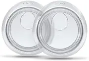 Elvie Catch Milk Collection Shells | Set of Two Discreet Leak-Protection Silicone Cups, Reuse Your Milk| Reusable Breast Shells Collect Up to 1oz | No More Wasted Milk or wasteful Breast Pads