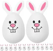 HOMOBABE 24pcs Openable -shaped Easter Eggs Party Favors for Easter Celebration for Decoration Fun Activities and Boys and Girls Events