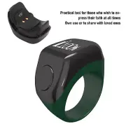 Smart Finger Counter Digital Step Number Prayer Reminder With Touch Control WTD