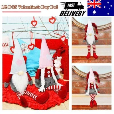 1/2PCS ValeBZines Day Gnome Plush Faceless Doll Decoration - ValeVHine's PreseAF