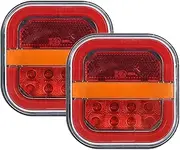 Générique Rear Lights for Trailers – Truck Rear Lights, Multifunctional Wireless Rear Light for Campers, Boats, Vehicles and Utility