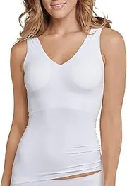 [Schiesser] Women's Tank Top with Removable Pads, Invisible Soft Baselayer Shirt