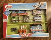 Fisher Price Thomas & Friends 10 Pc Train Set With Metal Engines McColls Farm