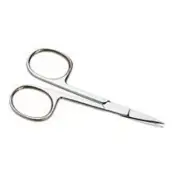6 Cuticle Scissors Manicure Pedicure Nail Sewing Embroidery 3.5" Straight