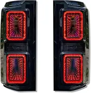 Car Rear Bumper LED Brake Lamp Warning Lights Tail Lights Stop Lights，Compatible with Land Rover Discovery 3/4 2004-2016
