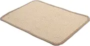 ifundom Self Adhesive Sisal Cat Scratcher Mat for Indoor Cats Durable Non Shedding Pad Furniture and Sofa Stylish Design for Home Decor Kitten No Trace Wall Design