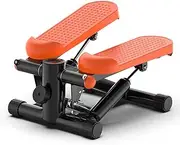 Fitness Exercise Mini Stepper, Adjustable Height Cardio Exercises Equipment with LCD Display Screen, for Those Who Work