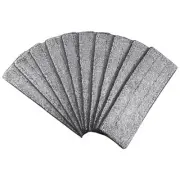 10PCS Microfiber Mop Pads House Kitchen Floor Cleaning Flat Mop Cloth Home7849