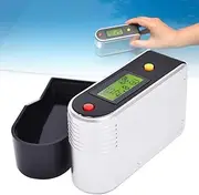 Precise 60 Degree Gloss Meter, Digital Paint Surface Gloss Meter Tester, Portable Gloss Meter, 0-200Gu High Precision Auto Calibration Glossmeter Gloss Meter Tester for Cars Paint, Floor, Marble