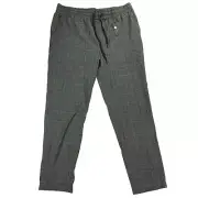 Natori Mens Dogen Glen Plaid Pajama Pants Gray XL