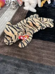 TY Beanie Babies Stripes New With Tags