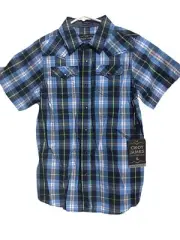 Boys Sz Medium ‘Cody James’ Western Shirt
