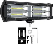 BYBDQKTVEH Waterproof LED Rectangular Lights Car Headlamp Light Bar Fog Spot Light Motorcycle Offroad Car Boat Led Work Light Work Light(1 pcs)