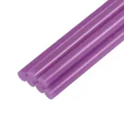 Mini Hot Glue Sticks for Glue Gun 0.27-inch x 4-inch Purple 6pcs