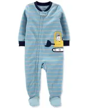 Carter’s Baby Boys Fleece Pajamas Jumpsuits