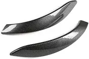 Interior Door Handles Car Interior Carbon Black Door Handle Cover Trim for 3 4 Series F30 F31 GT F34 F36 2013 2014 2015 2016 2017 2018 Accessories