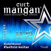 Curt Mangan Fusion Matched Nickelwound Electric Guitar Strings; gauges 12-56