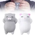 2Pcs Cat Squeeze Ball Cute Soft Kitten Squeeze Ball Bad Mood Relief Stress grZdP