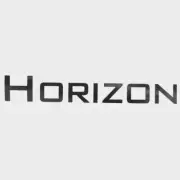 Premier Boat Horizon Decal 70004714 | Metallic Black 9 3/4 x 1 1/2 In