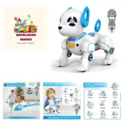 Remote Control Robot Dog Toy, RC Dog Programmable Smart Interactive Robotic P...