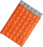 Sleeping Bags Camping Duck Down Double Sleeping Bag Winter Ultralight Splicing Envelope Outdoor Travel Underquilt Quilt Warm Shawl Blanket