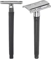 EIen Double Edge Safety Razor for Men & Women, Reusable Razor with Double Edge Safety Fits All Double Edge Razor holder（No blade）, stainless steel sheet
