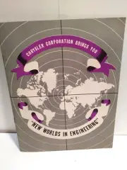 1952 Chrysler Corp. New Worlds Engineering Book. New Features Chrysler MJP 322