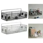 Hanging Kitchen Basket Iron Wire Storage Basket for Laundry Closet Cabinet