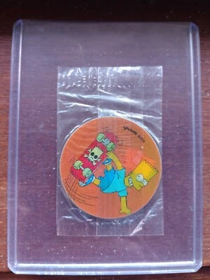 Bart Simpson #177 Sealed Magic Motion Tazo - Frito Lays 1996 The Simpson